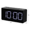LED Digital Alarm Clock with USB Port Snooze Table Clock Electronic Clock