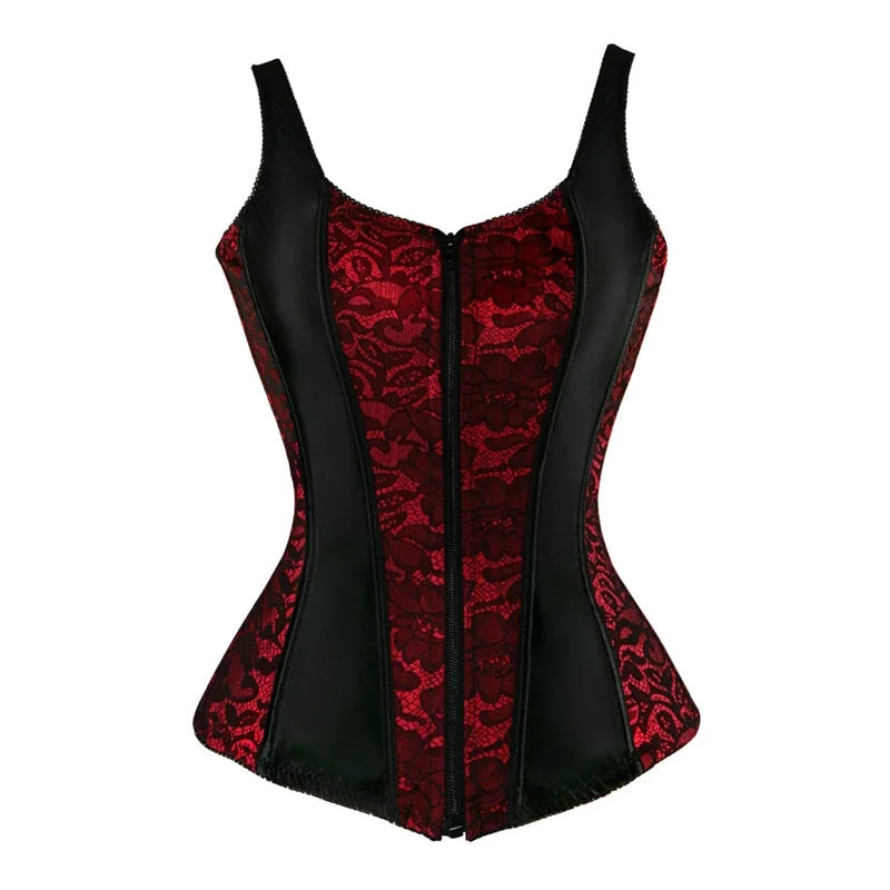 womens shoulder straps corset overbust top jacquard corset bustier exotic corselet lingerie brocade plus size costumes fashion
