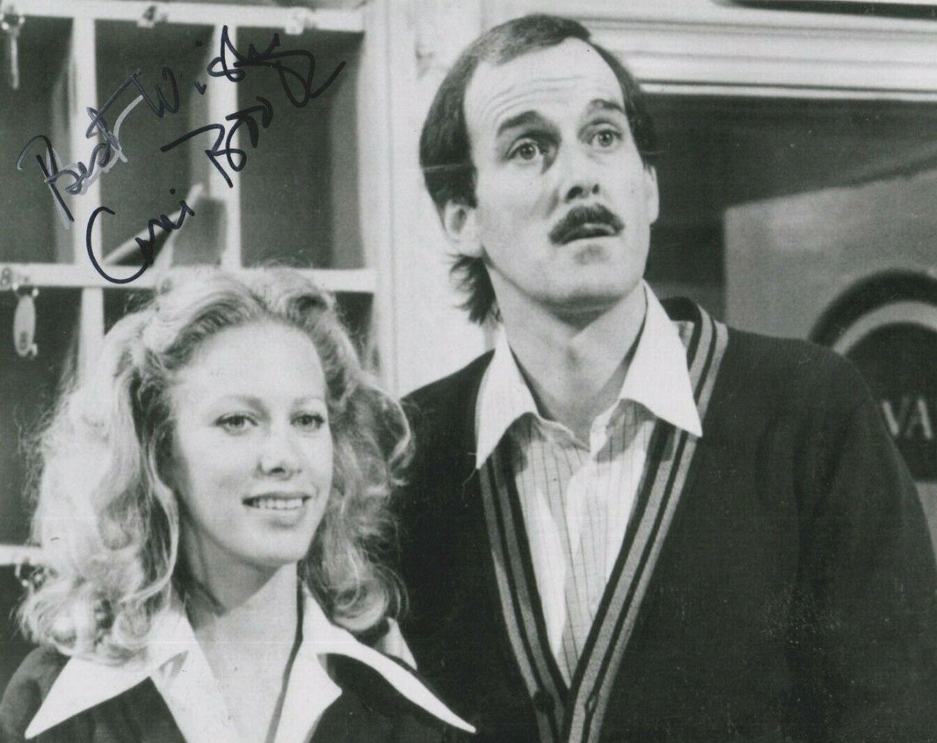 Connie Booth **HAND SIGNED** 8x10 Photo Poster painting ~ Fawlty Towers ~ AUTOGRAPH