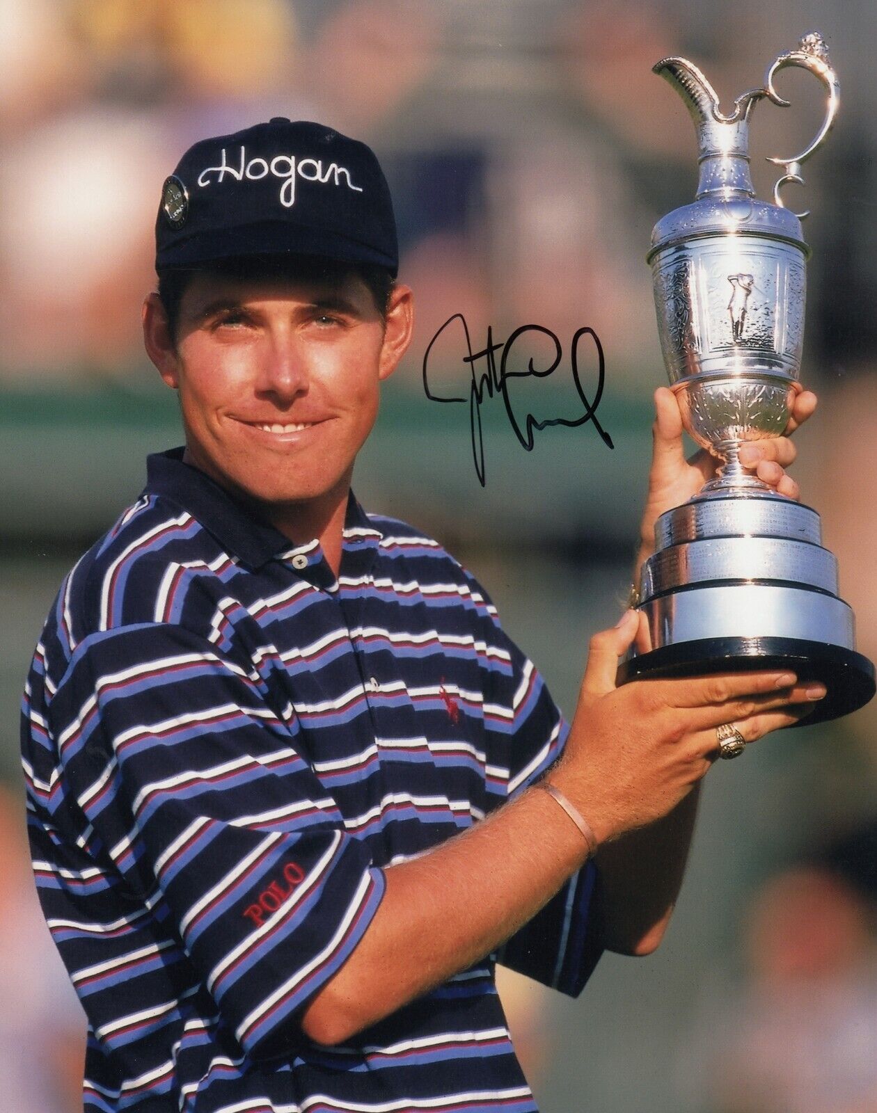 Justin Leonard #0 U S Open 8x10 Signed w/ COA Golf 033119