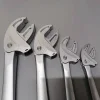 Self-Locking Quick Wrench Self-Adjusting Ratchet Open End Metric And Inch Dual-Purpose Wrench