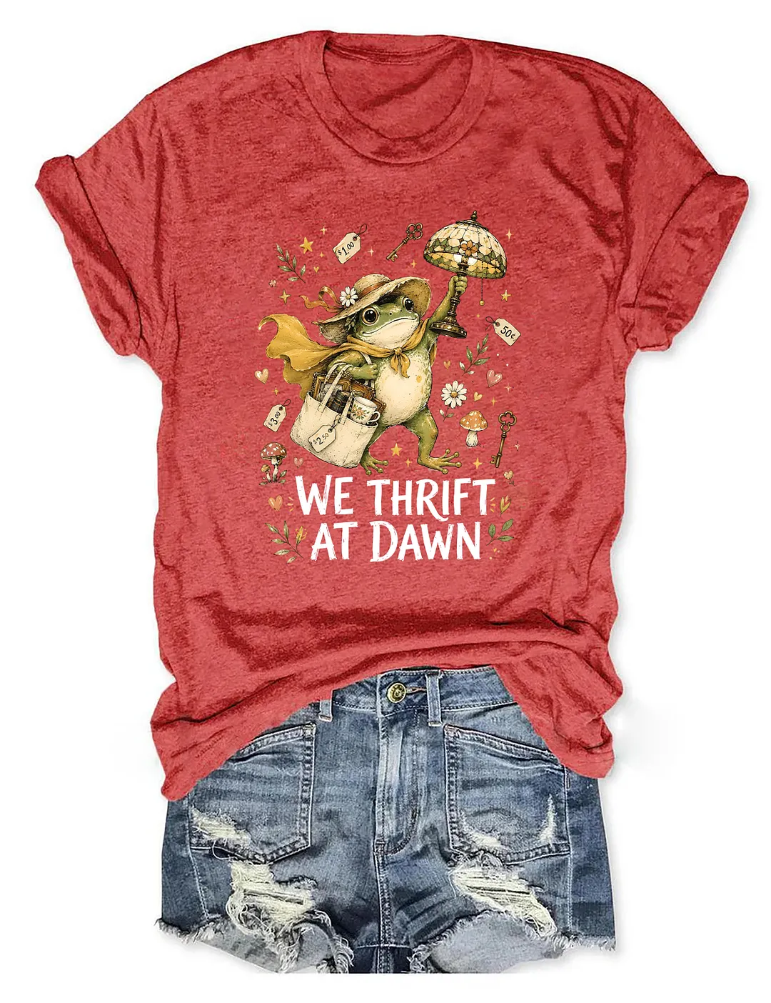 We Thrift At Dawn T-shirt