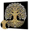 (30x30cm)Tree of Life DIY Pearl Painting Art With Inner Frame Handmade Pearl Material Art Kit Living Room Decor