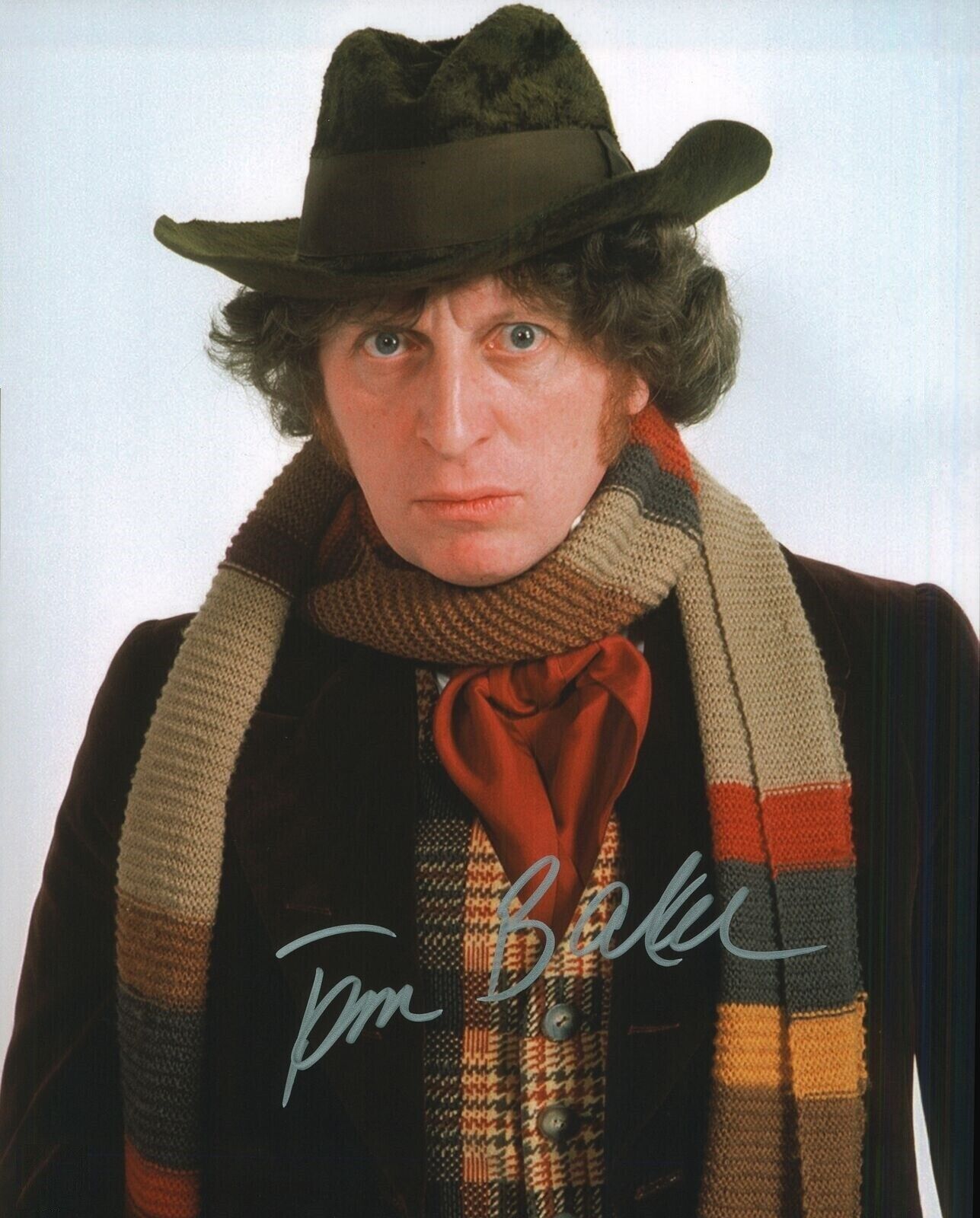 Tom Baker Autographed Signed 8x10 Photo Poster painting ( Doctor Who ) REPRINT