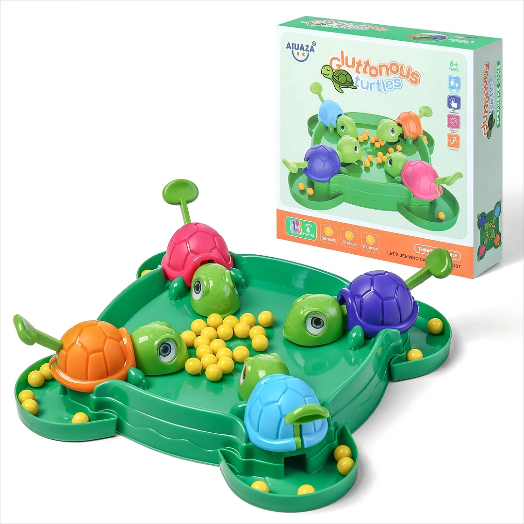 🔥Hot Sale 49% Off🔥Hungry Turtle Chess Board Game 