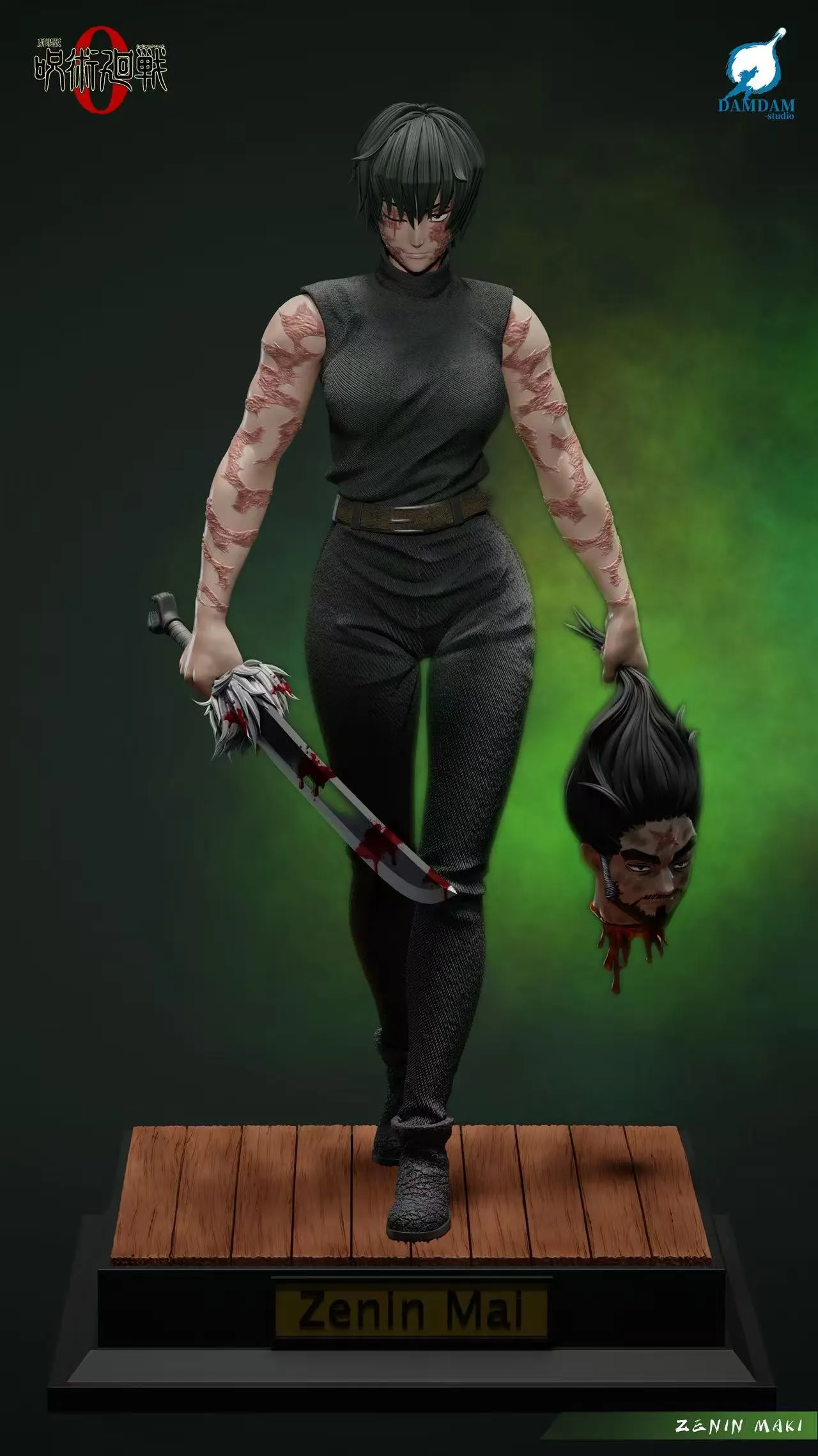 DAMDAM Studio - Maki Zenin Jujutsu Kaisen 1/6 & 1/4 Statue(GK)-