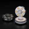Fidget gyro edc revolver pure copper bullet clip detachable DIY adult children decompression black technology toy