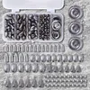 81PCS Egg Fishing Tackle Set Line Sinkers Hook Connector for Bass Fishing Tackle