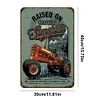 Tractor - Metal Tin Signs(8*12Inch/12*16Inch) - Garage&Transport