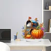 >SALE<2D Flat Print Autumn Pumpkin Mailbox DIY Table Top Diamond Painting Ornament Kit