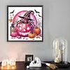 Diamond Painting - Partial Special Shaped Drill - Halloween Pumpkin(Canvas|30*30cm)
