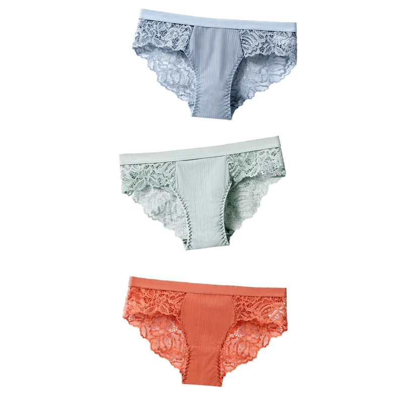 Billionm Confort Panties Sexy Panty Seampless Briefs Lace Women Underwear Lingerie for Female Girl Floral Pantys Underpants