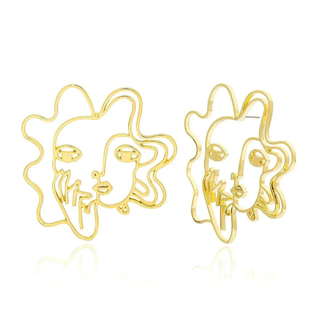 Face earrings