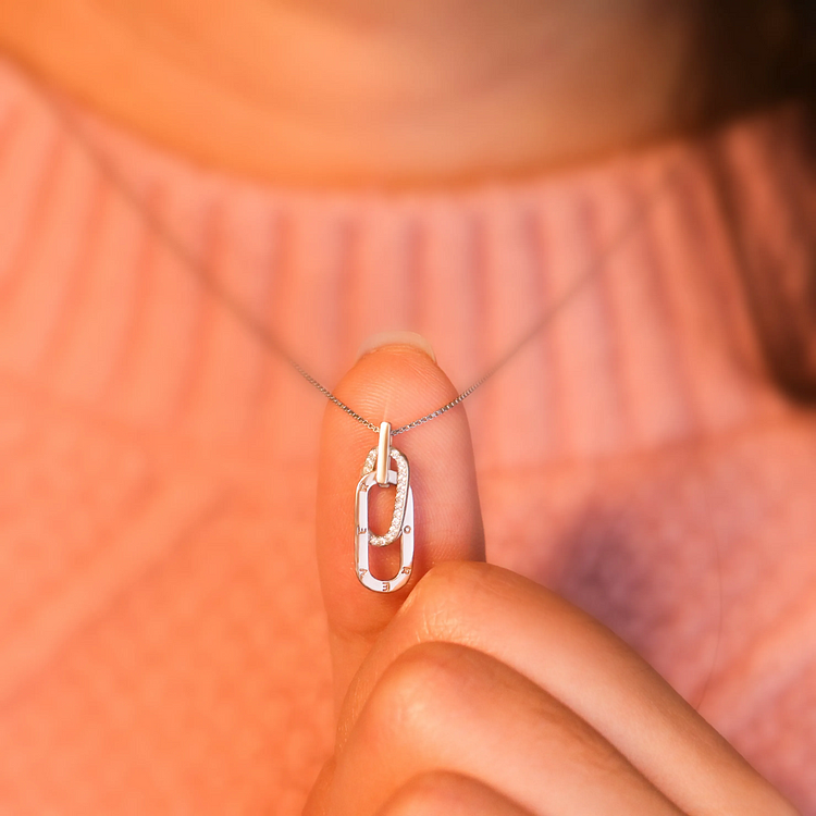For Daughter - S925 Circle Necklace