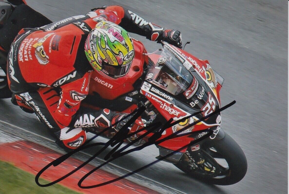 JOSH BROOKES HAND SIGNED 6X4 Photo Poster painting - BSB AUTOGRAPH - BE WISER DUCATI 4.