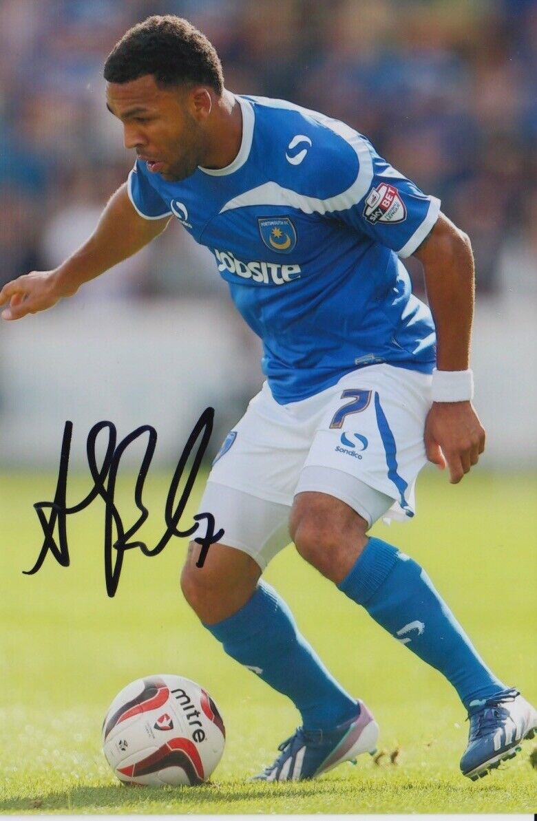 PORTSMOUTH HAND SIGNED ANDY BARCHAM 6X4 Photo Poster painting 1.