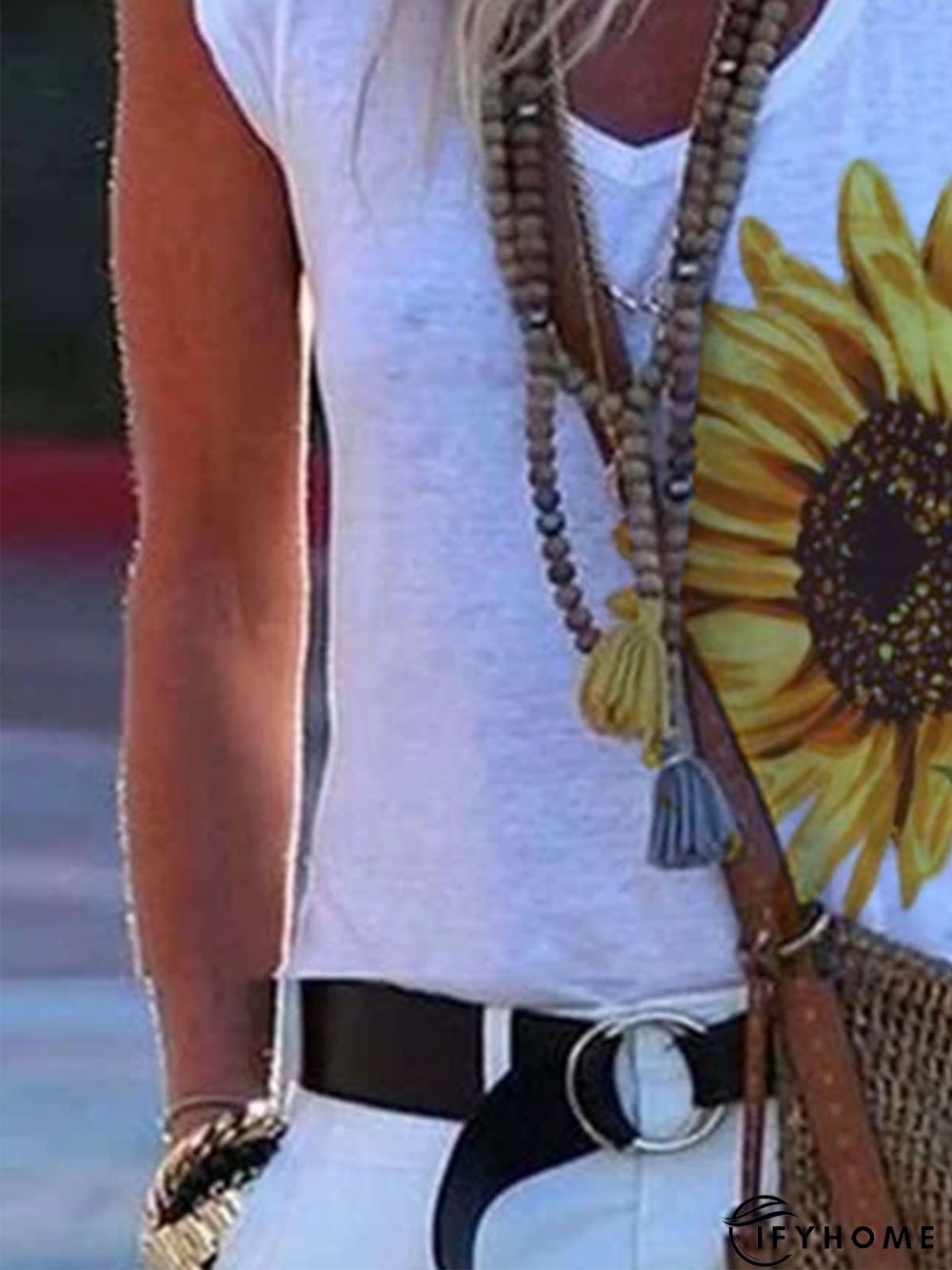 Floral Printed T-shirt | IFYHOME