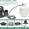 Propane Adapter Hose LP Tank 1lb To 5-20lb Converter for QCC1 Type1 Gas Grill