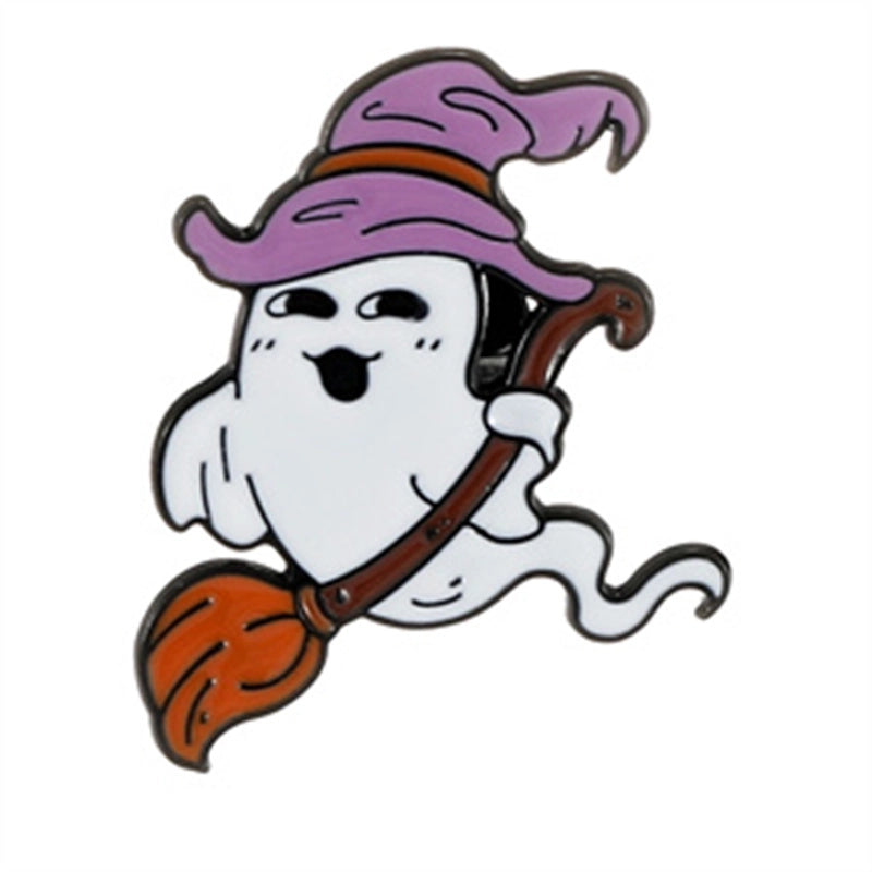 Retro Funny Punk Animal Alloy Stoving Varnish Plating Unisex Brooches