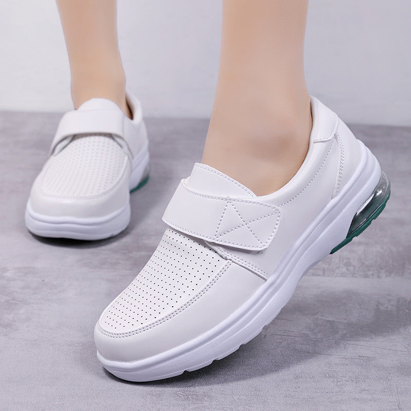 LookYno - Women's Nurse Flat Non-Slip Soft Work Sneakers For All Days Standing
