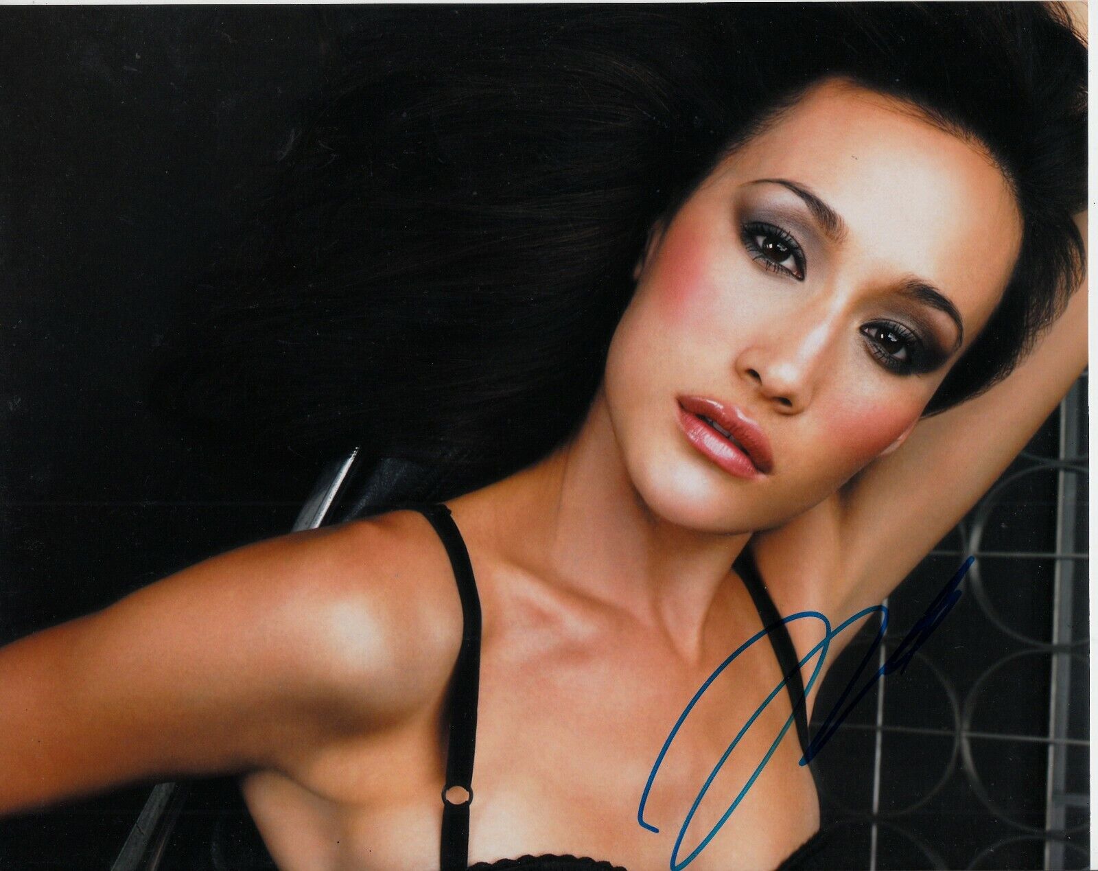 MAGGIE Q SIGNED SEXY Photo Poster painting UACC REG 242 (3)