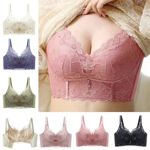 Women Sexy Lace Support Bralettes
