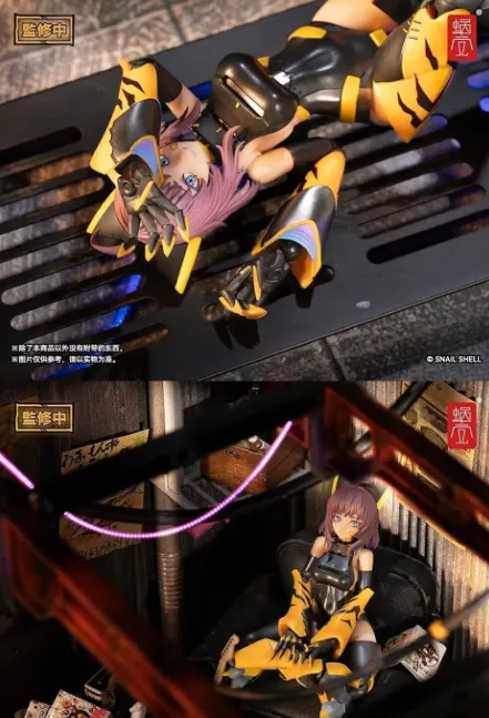 蝸之殼Snail Shell 釜虎 1/12 メカ少女 可動 アクション フィギュア