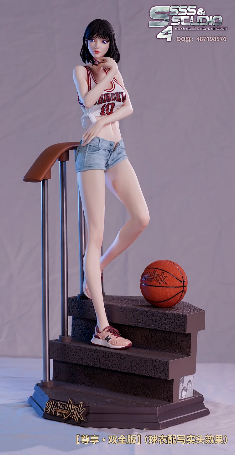 PRE-ORDER SSSS Studio - Slam Dunk Haruko Akagi 1/4 Statue(GK
