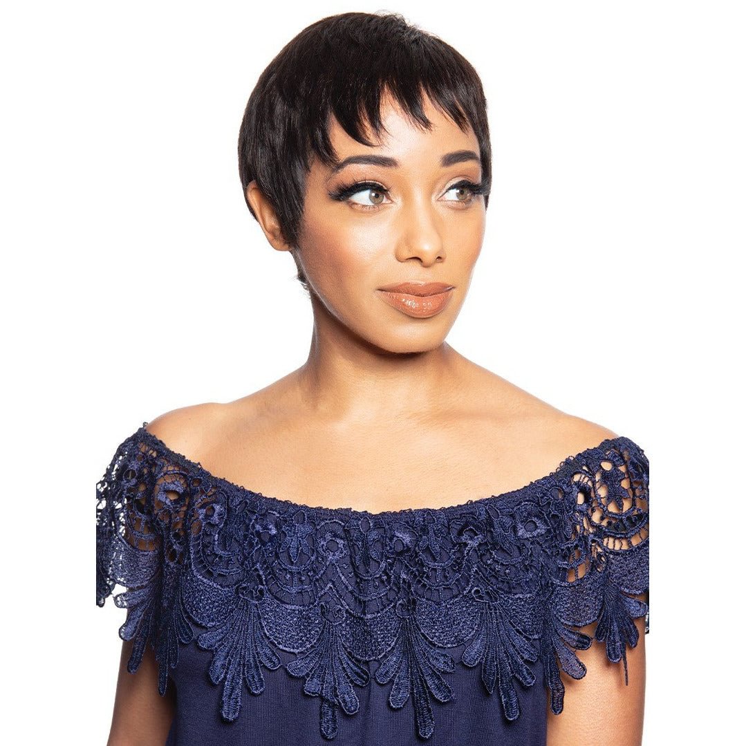 Zury Sis Human Revive 100% Human Hair Wig - HR Jui