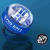 Wearslim Power Auto Start Spinner Gyroscopic Wrist and Forearm Exerciser Strengthener, Gyro Ball with Dynamic LED Lighting - Advance Level