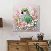 (Pre-Framed)Parrot-Special Shape Diamond Painting Kit(25x25cm)