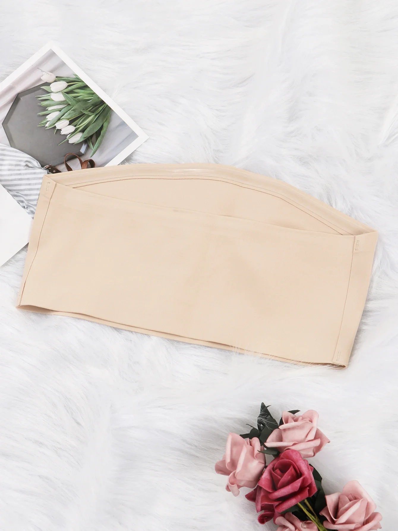 Likron Watches Likron Womens Strapless Seamless Front-Clasp Bra Comfortable