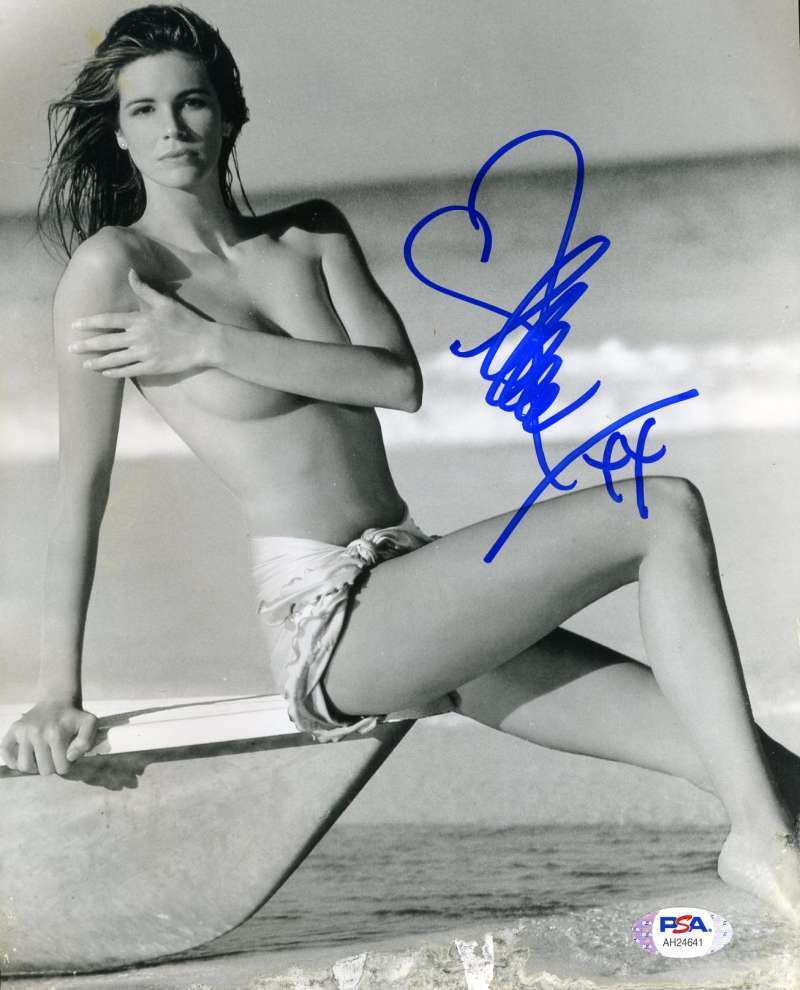 Elle Macpherson Psa Dna Coa Signed 8x10 Photo Poster painting Autograph