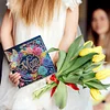 uk.everydayedeals 6Pcs DIY Diamond Painting Greeting Card - Flowers