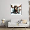 Winter Elk-11CT Stamped Cross Stitch 40*40cm/15.75*15.75in tapestrymarket