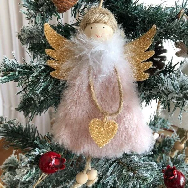 Handmade Christmas Angels Decoration