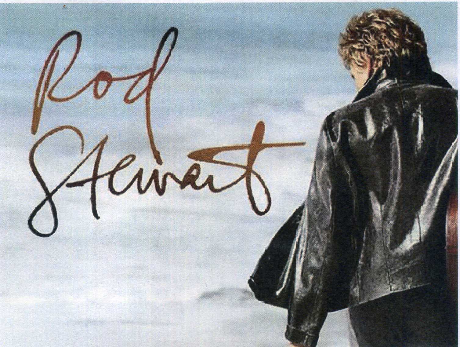 ROD STEWART Signed Photo Poster paintinggraph - Rock / Pop Singer / Vocalist - preprint