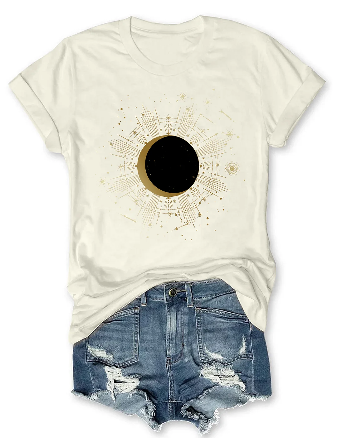 Path of Totality Total Solar Eclipse T-shirt