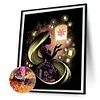 Cartoon Silhouette - Full Round Drill Diamond Painting
