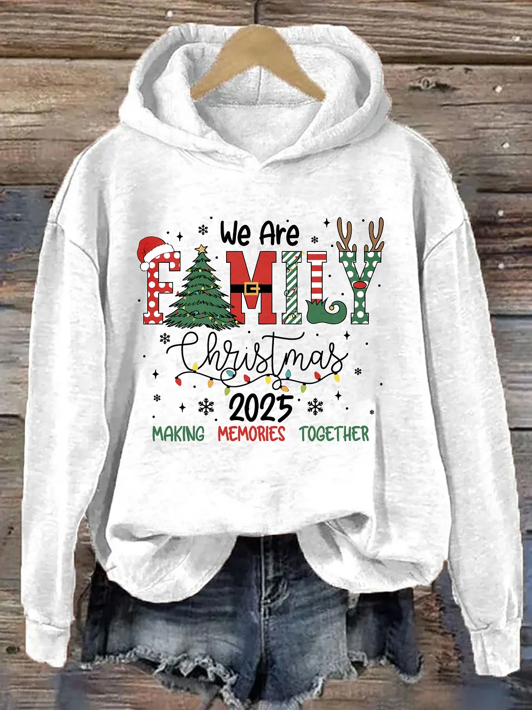 We Are Family Christmas Hoodie