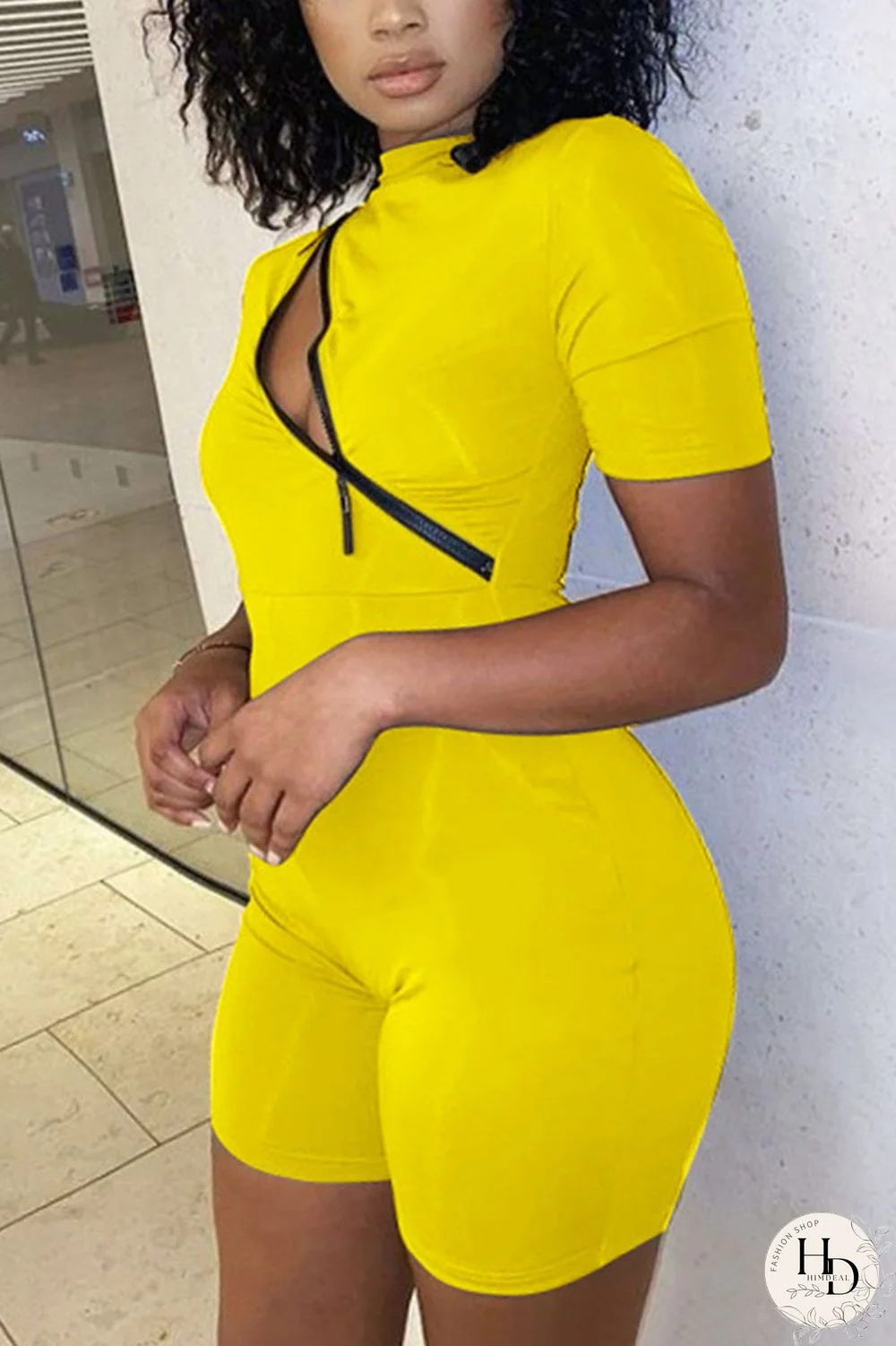 Army Green Sexy Solid O Neck Regular Jumpsuits