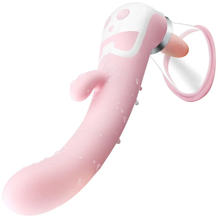 Honey Tongue Licking Vibration Stick Female Masturbator Electric Massage Stick Clitoris Stimulating Sex Products