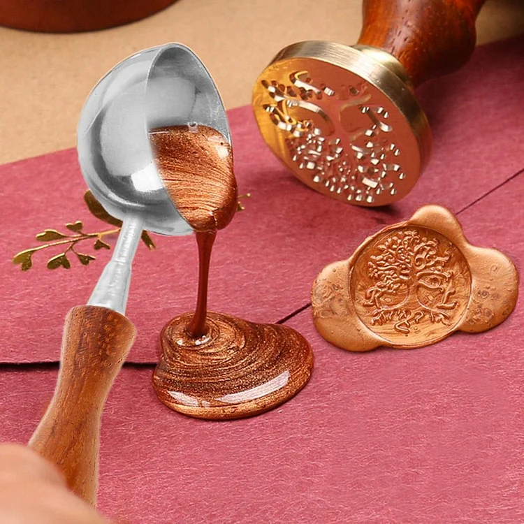 Sealing Wax Melting Furnace - Rose Gold