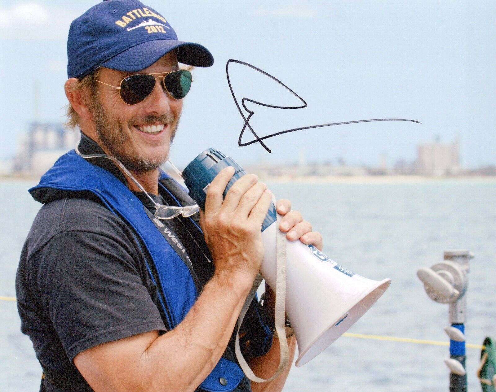 Peter Berg head shot autographed Photo Poster painting signed 8x10 #3