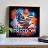 Diamond Painting-DIY Crystal Rhinestone Flag Eagle