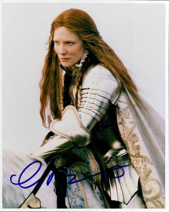 Cate Blanchett (Elizabeth) signed 8x10 Photo Poster painting