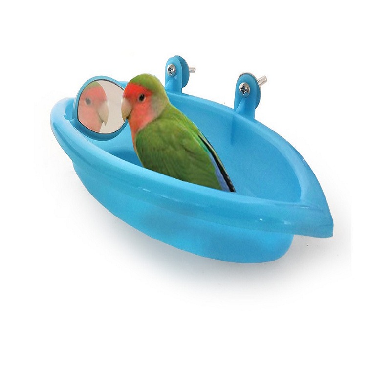 

dianhai Bird Vasca da Bagno con Specchio Piccolo Pappagallo Peonia Lavabo A, 501 Original
