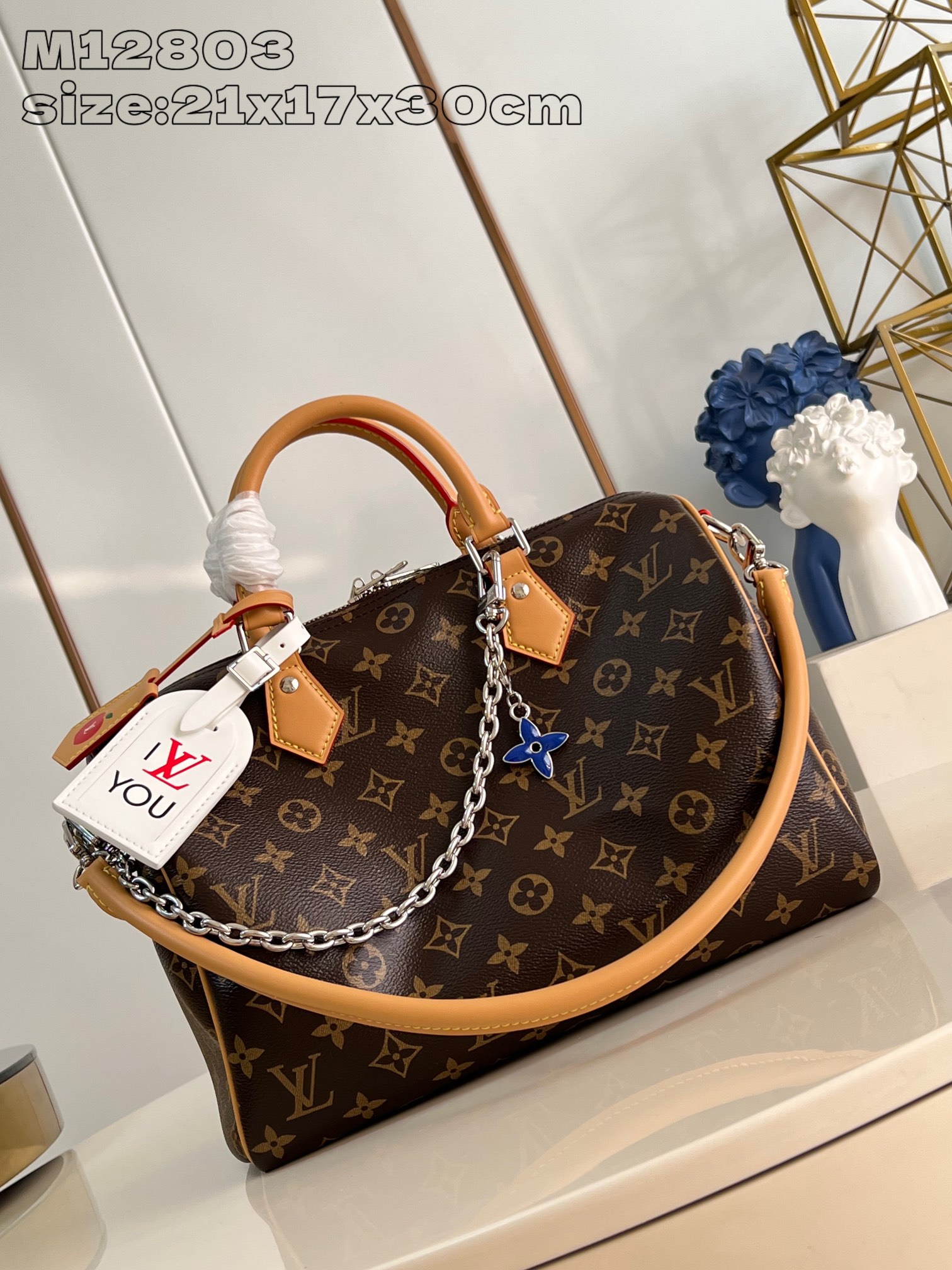 LV 57th Street NYC Speedy Soft 30 Handbag