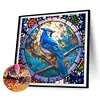 4pcs Diamond Painting -DIY Round Drill Stained Glass Animal