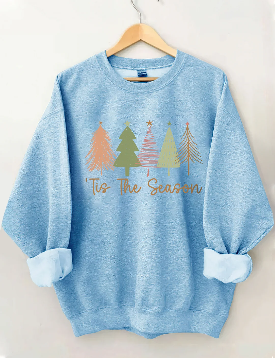 Boho Christmas Trees Sweatshirt